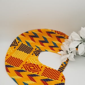Traveling Pillow| Neck Pillow Case| Travel Pillow| African Print Travel Neck Pillow| Deluxe Removable Travel Neck Pillow Case