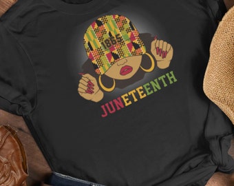 Womens Juneteenth 1865 shirt, Juneteenth t shirts, Juneteenth tee, Juneteenth tee shirt, Bleached look tshirt, Juneteenth shirt for women