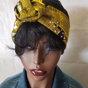 Wire headbands for women|African Headband| Top knot headband| wire twist headband| wired headband scarf| Head wrap| Hair tie gifts for her