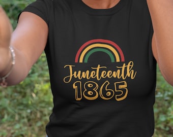 Juneteenth celebration shirt, Freedom day shirt, Juneteenth tee shirt, Black history shirts, freedom Juneteenth 1865