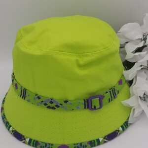Bucket Hat, African Print Trim Bucket Hats, sun hat, Men Bucket Hat, Unisex Bucket Hat, Cute Hat