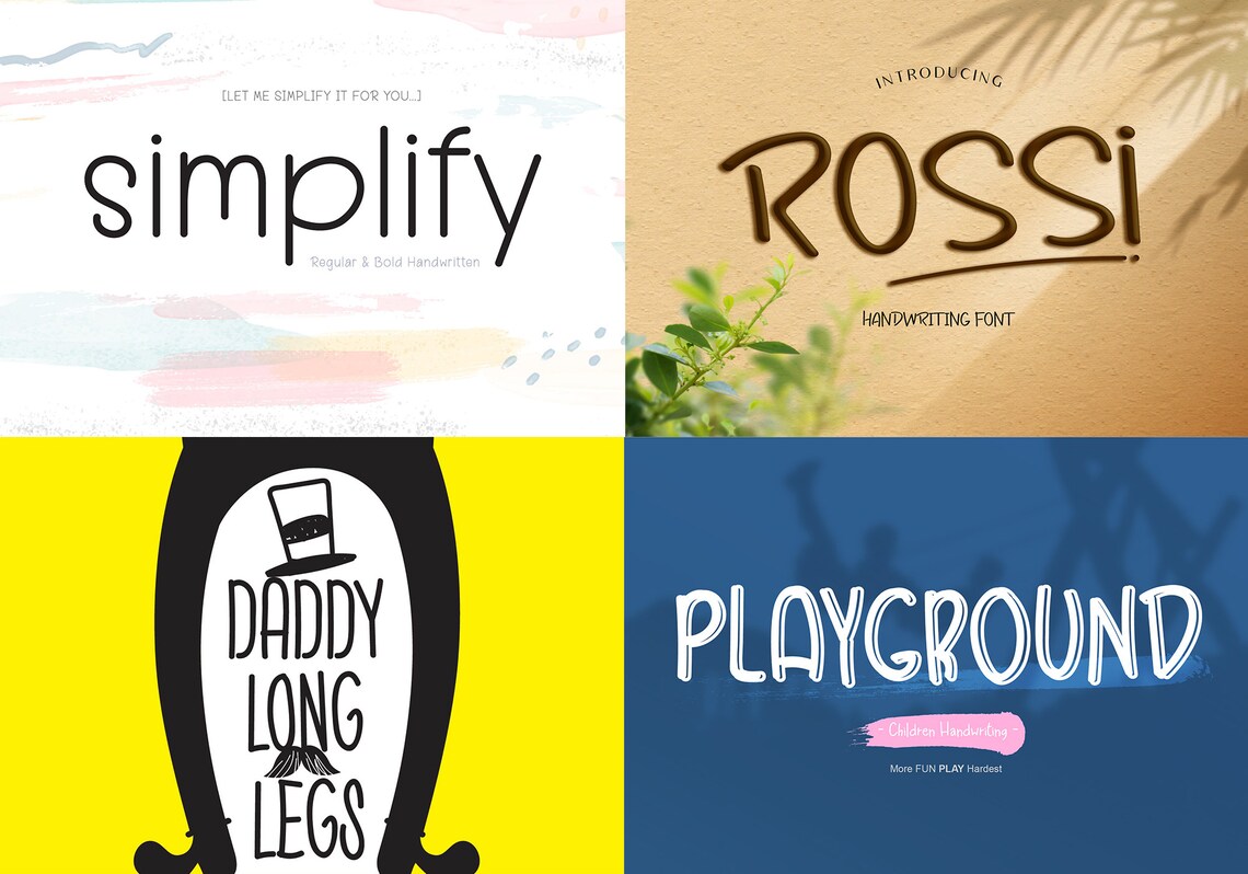 40 Procreate Fonts Bundle 95 off Free 6 Fonts Procreate Etsy