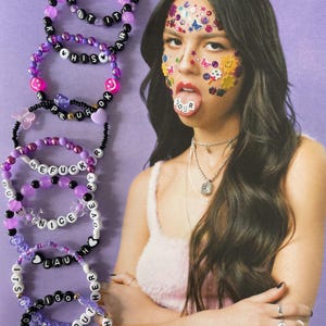 Olivia Rodrigo | CUSTOM MADE Guts world tour Friendship Bracelets | drivers license | get him back | vampire | good 4 u | obsessed
