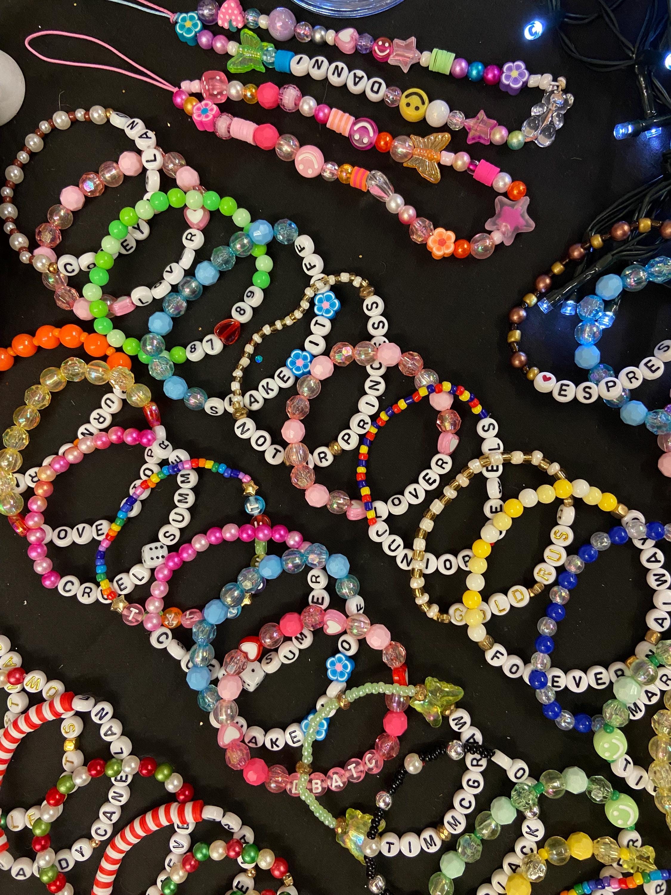 CUSTOM MADE Concert Friendship Bracelets | Any Festival, Gig, Singer, Band, Artist | Lyrics or Song Names