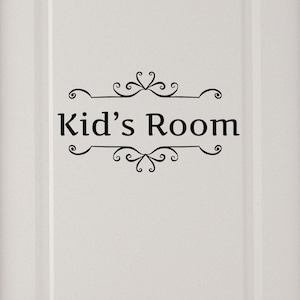 Door Sign   Decal,Bedroom Door  Decor, Home Wall Decor, Class Room Door  Sign Decals, Kids Room Sign Decor, Playroom Door  Sign Decor