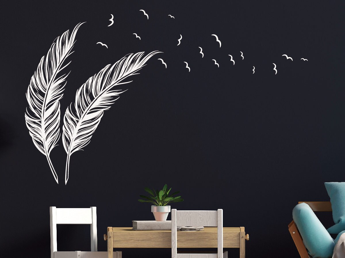 Boho Birds Wall Decals