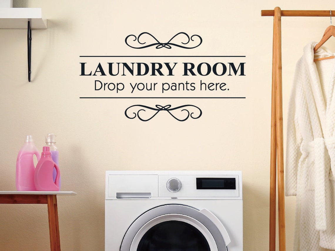 Laundry Room Decal,washing Room Wall Decor, Laundry Room Wall Art ...
