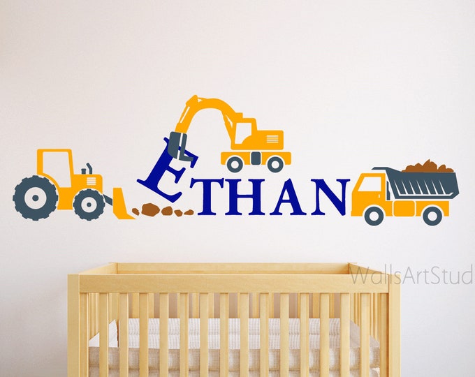 Personalized Race Car Name Wall Decal - Racing Wall Decals - Nursery ...