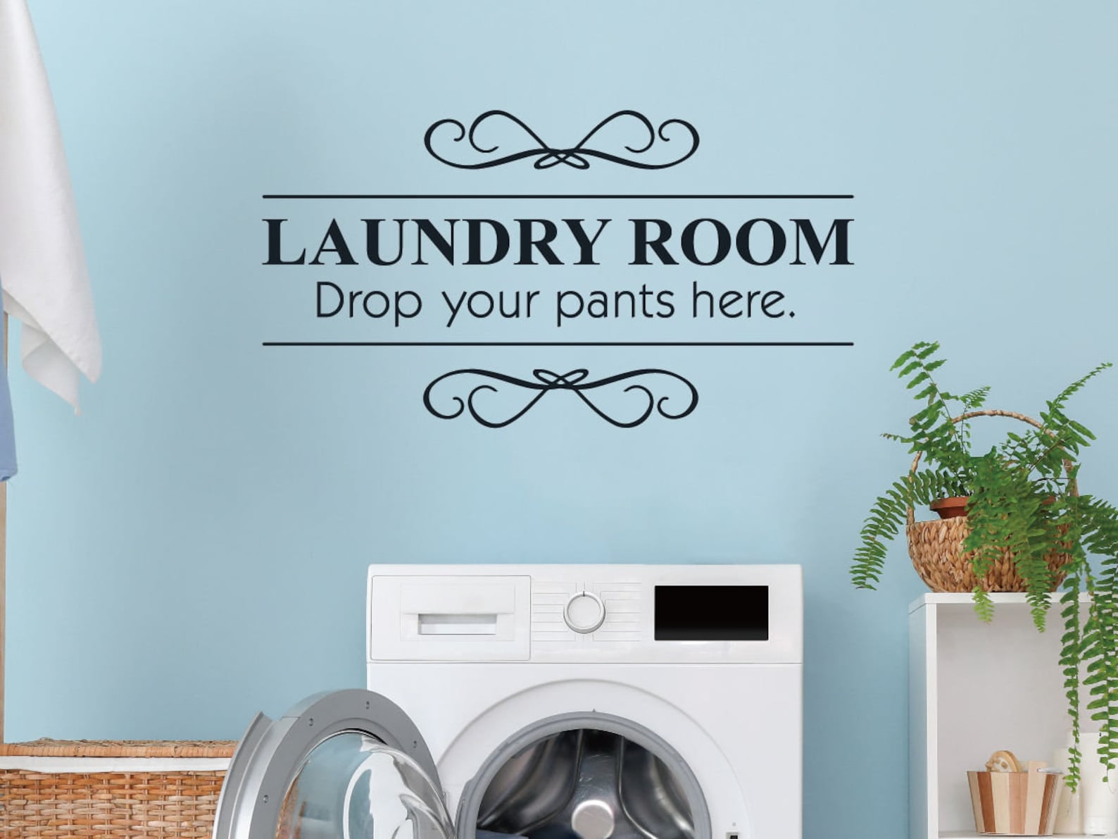 Laundry Room Decal,washing Room Wall Decor, Laundry Room Wall Art ...
