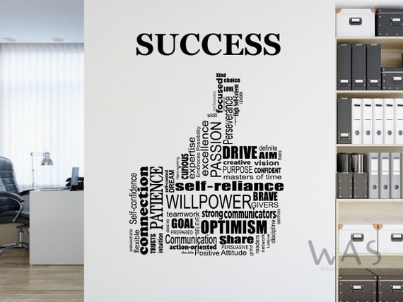 L'atteggiamento è tutto Arte da parete motivazionale / Arte da parete ispiratrice Citazione di imprenditore Poster Arte per la casa Arredamento per ufficio Tela Arte moderna - Italia