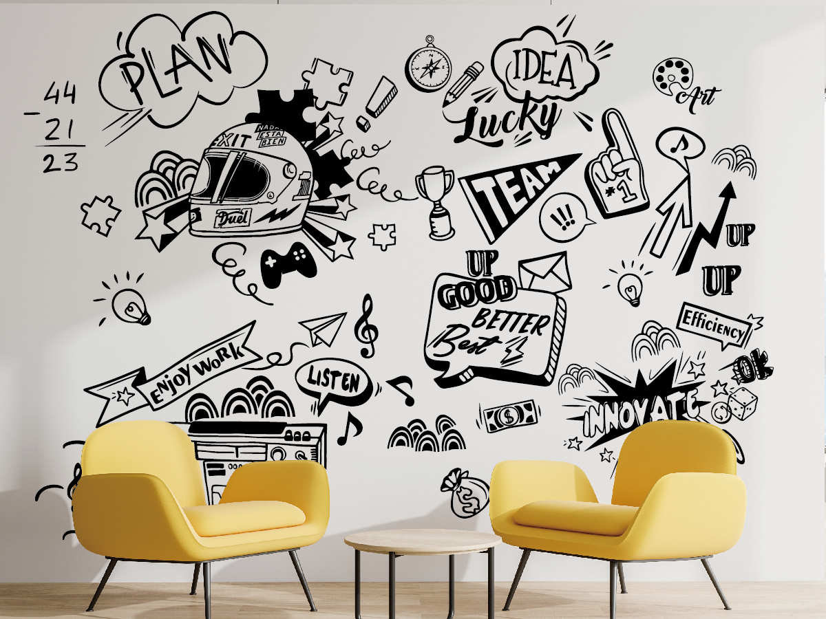 Graffiti Wall Stickers Vinyl Wall Decal Etsy