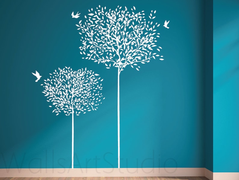 Tree Wall Decor Kids Room Wall Decal Girls Room Wall Decal - Etsy