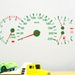 Speedometer Decal Racing Car Speedometer Vinyl Wall Sticker - Etsy
