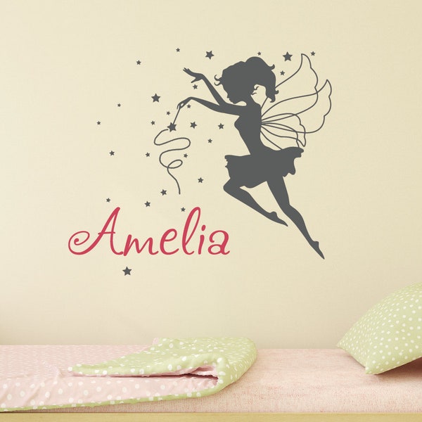 Fairy Wall Decal Etsy