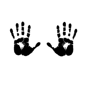 Hands Decal for Car,funny Car Decal , Cool Car Decal . Laptop Decal - Etsy