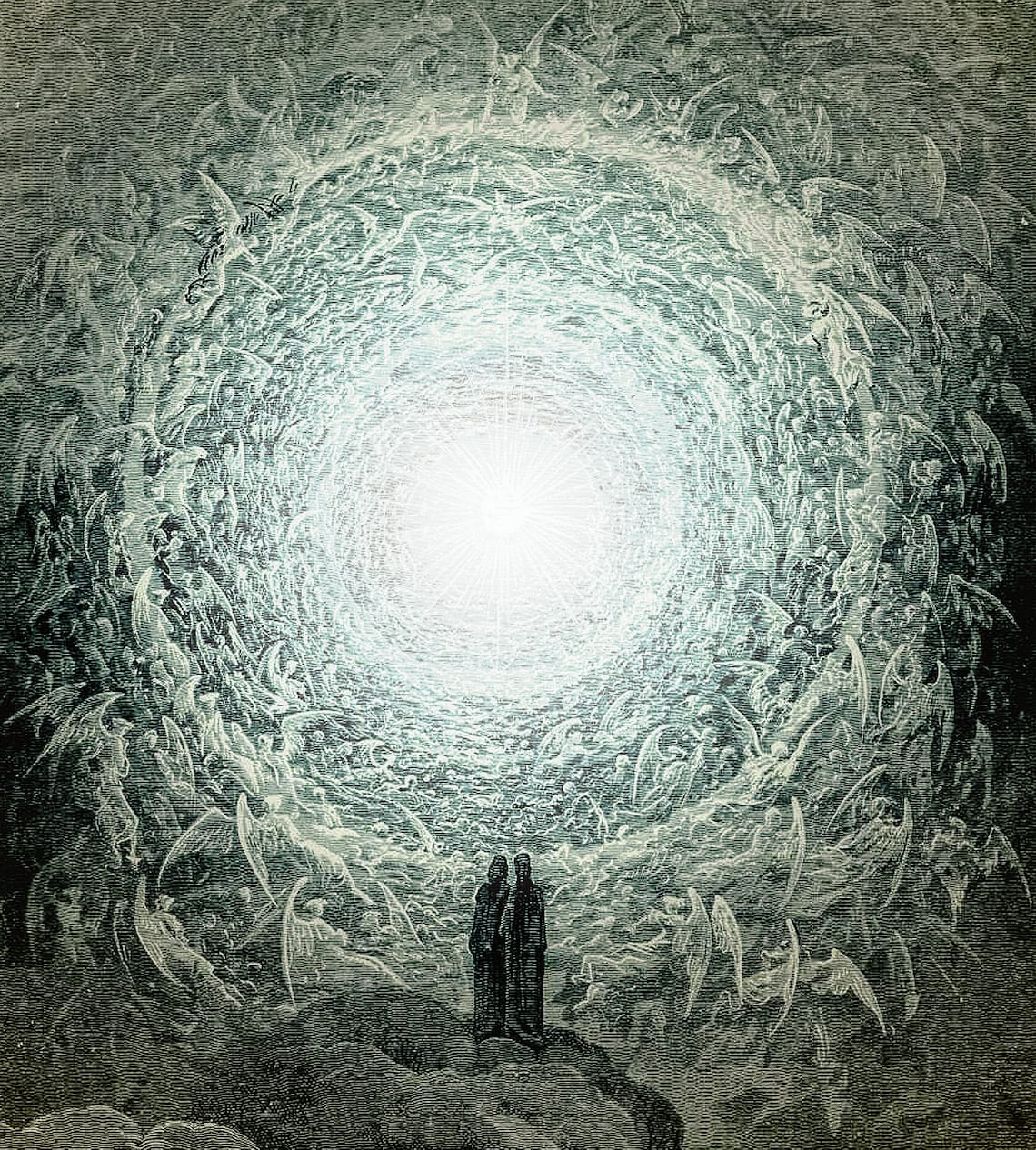 Gustave Dore Inferno Paradiso Canto 31/The Empyrean 1861