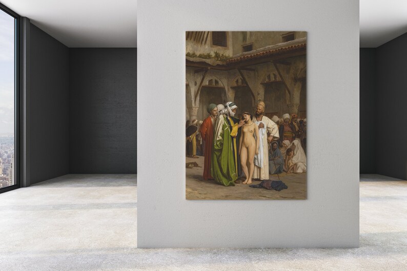JeanLéon Gérôme The Slave Market 1866.