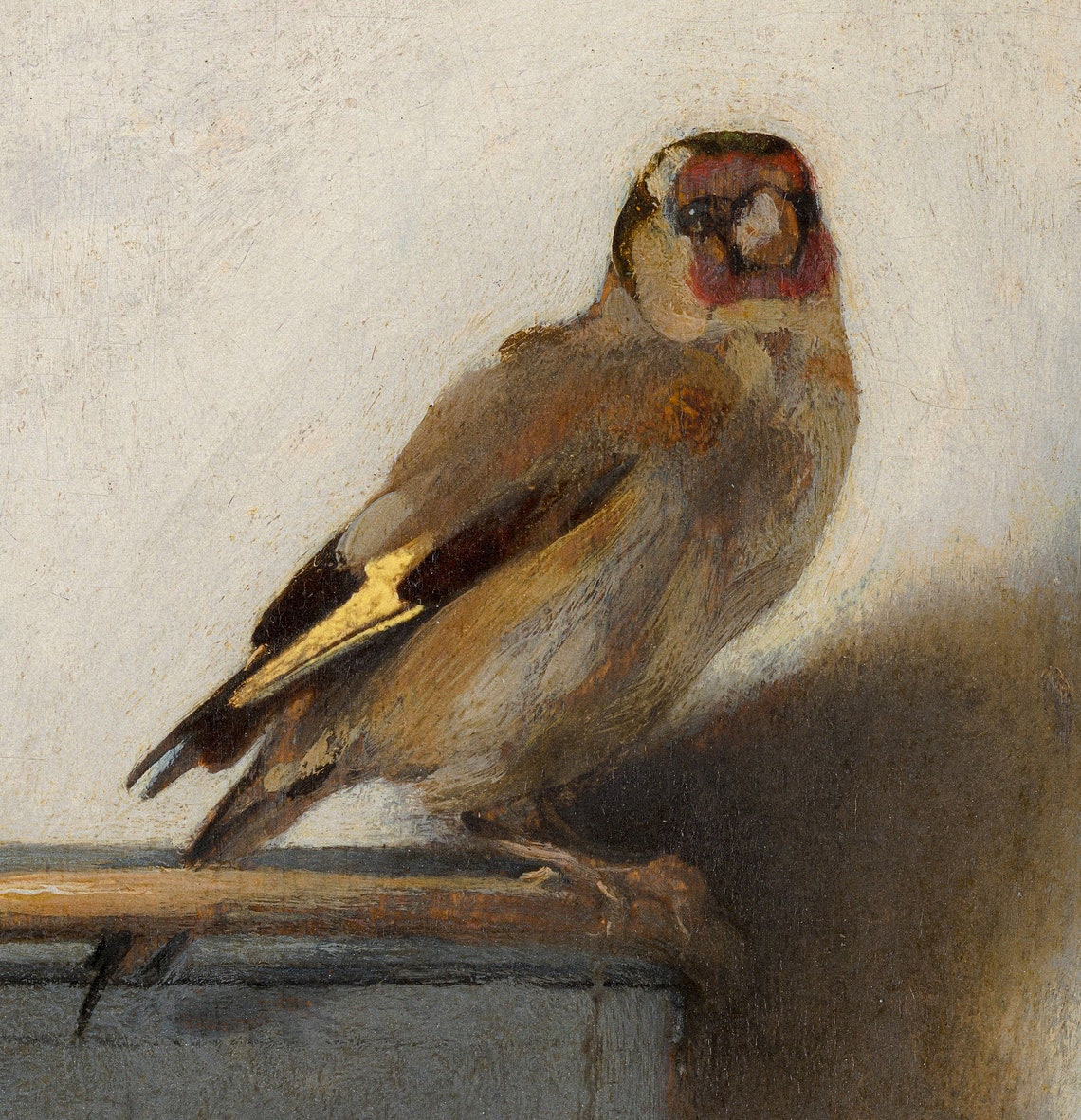 Carel Fabritius: the Goldfinch 1654. Canvas Print Giclee | Etsy