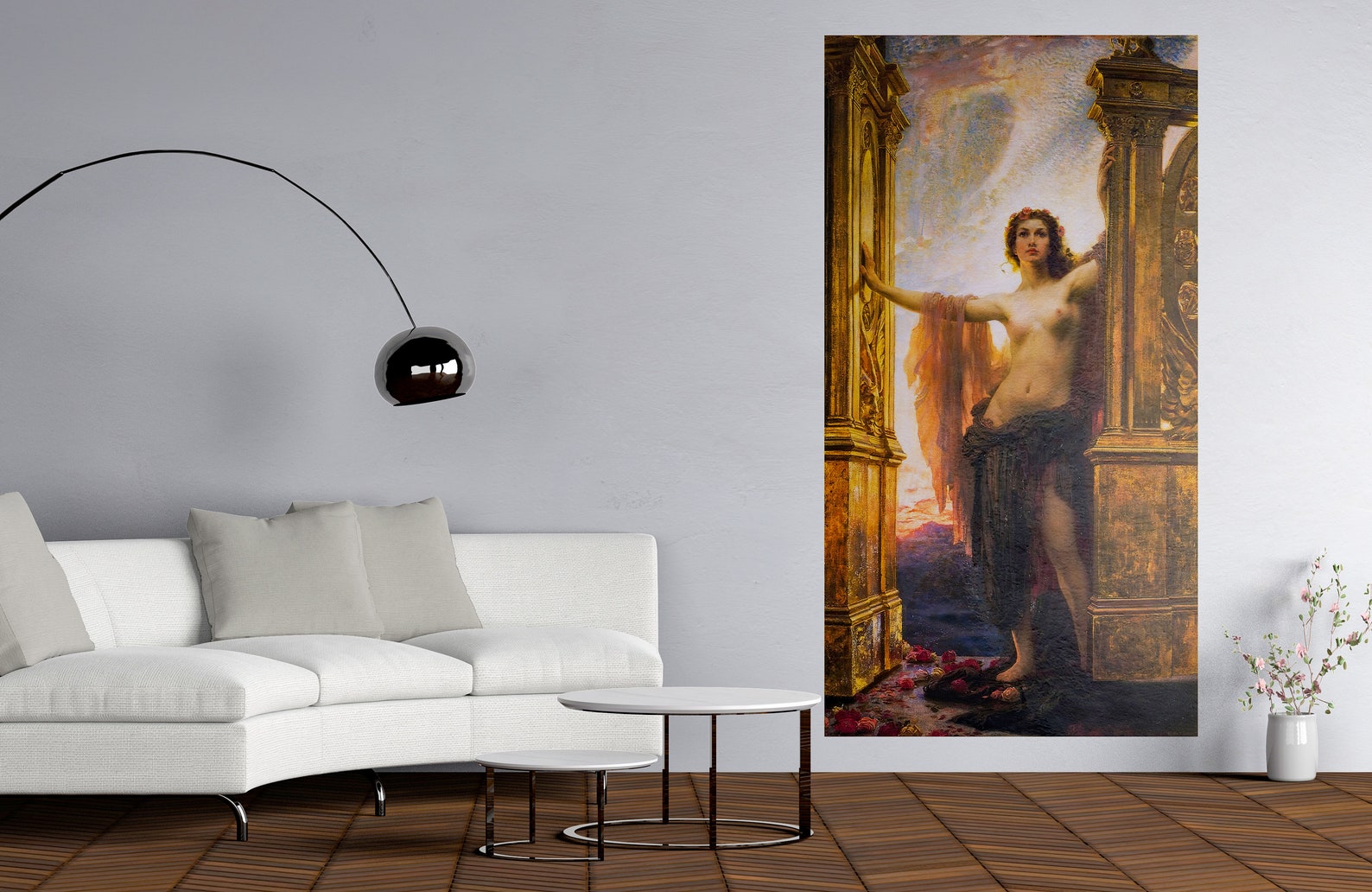 Herbert James Draper the Gates of Dawn 1900. Canvas Print Etsy