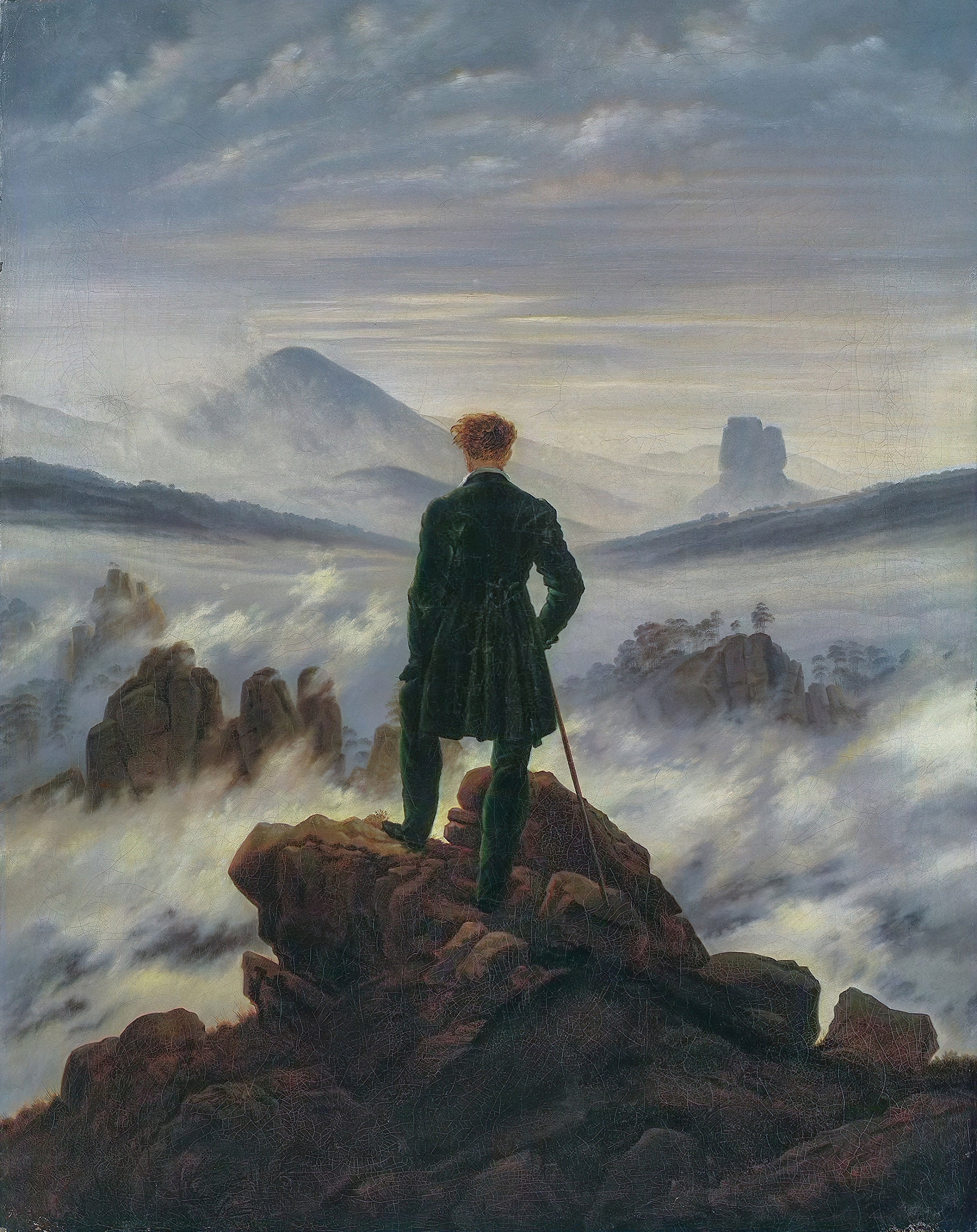 wanderer above the sea wanderer above the sea