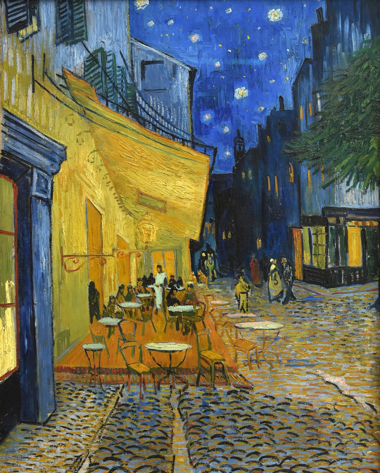 Set of 4 prints. Vincent van Gogh : Café Terrace at Night | Etsy