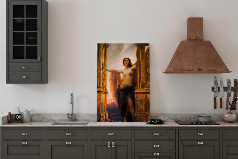 Herbert James Draper the Gates of Dawn 1900. Canvas Print Etsy