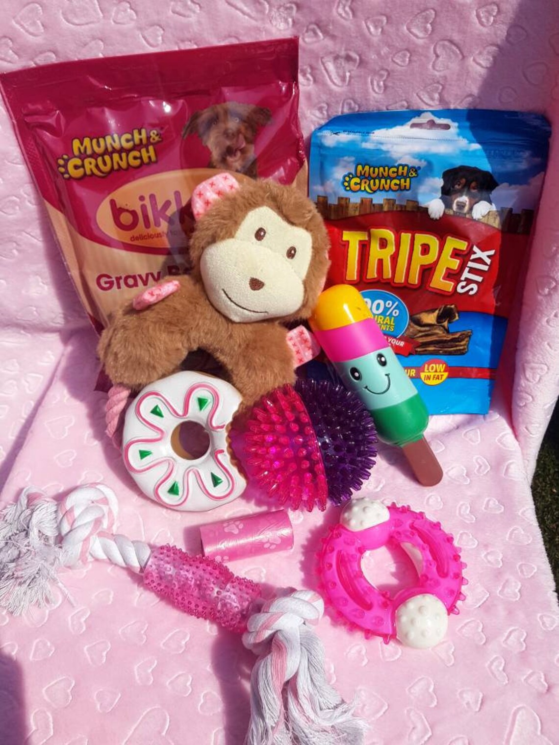Surprise Dog Hamper Puppy Gift Box Toys Etsy