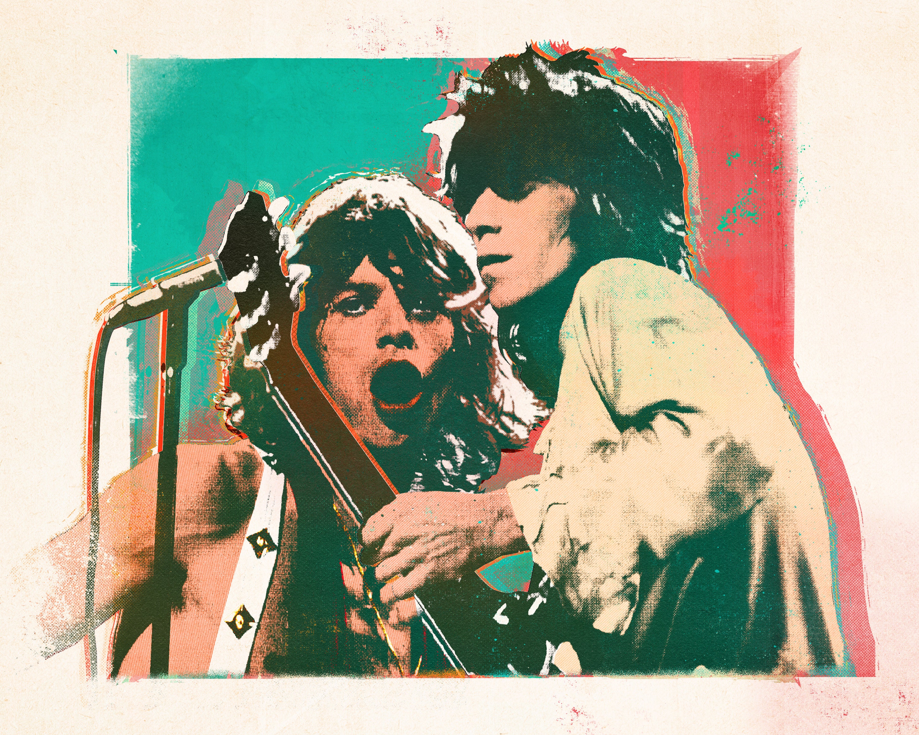 Rolling Stones Digital Download Music Poster Pop Art Wall Etsy