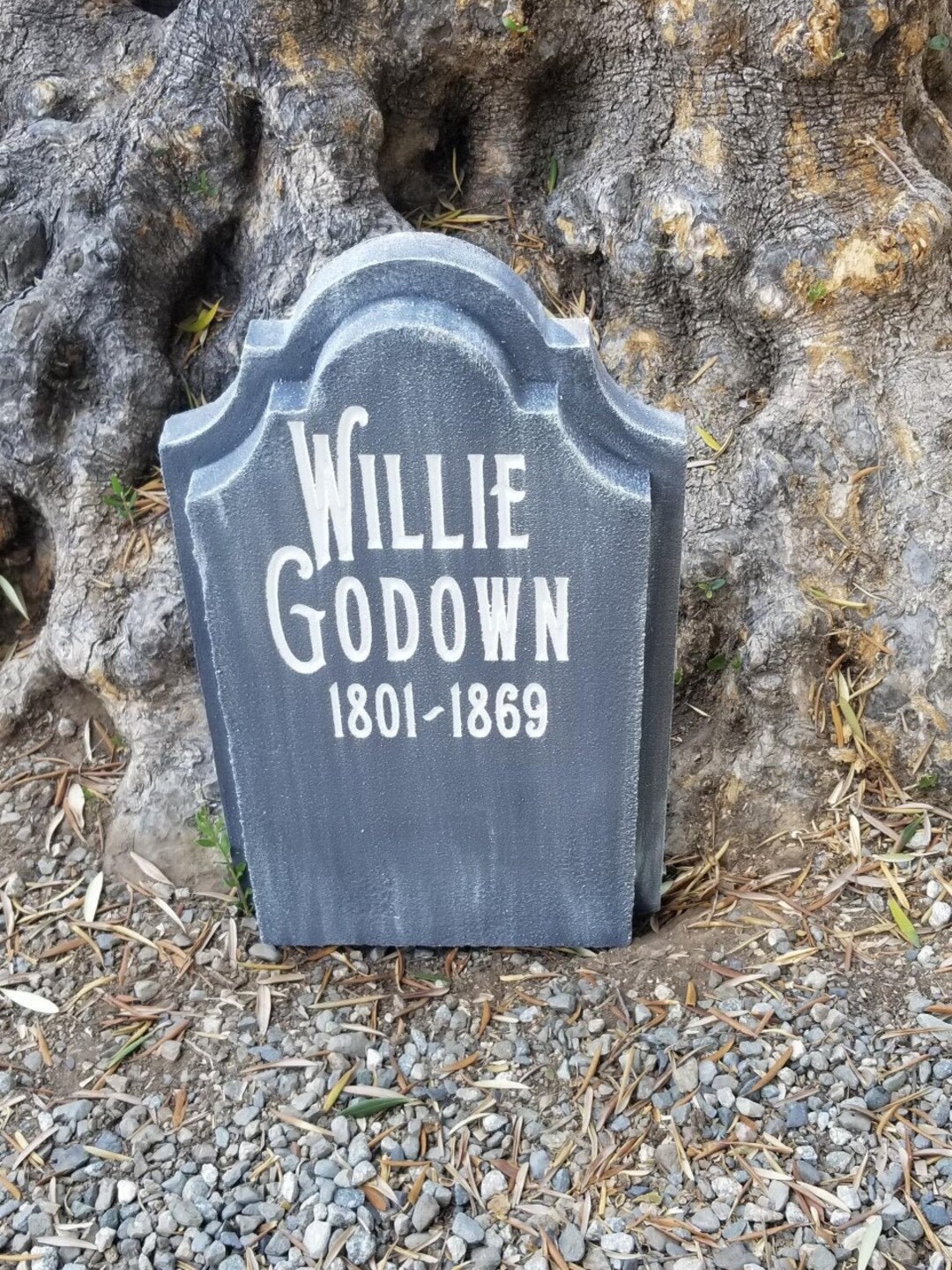 Custom Halloween Tombstone: LED Illuminated Gravestone, Personalized ...