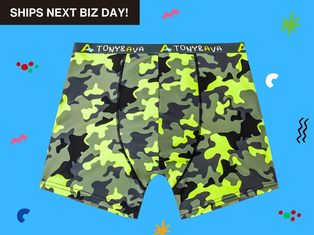 Camo Potty Training Pants for Toddler Boys Waterproof Cloth Diapers