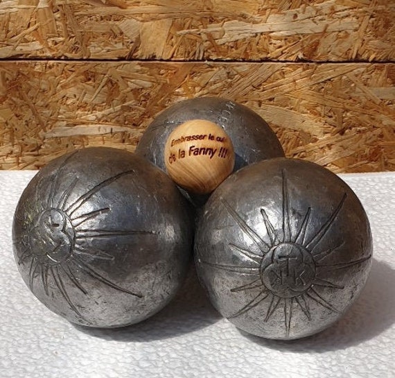 Cochonnets Pétanque Corks Kissing Fanny's Ass Pyrography French