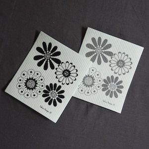 Swedish Dishcloth, Sponge Cloth, Designed and Printed in Sweden, Eco Friendly