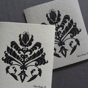 Swedish Dishcloth, Sponge Cloth, Designed and Printed in Sweden, Eco Friendly