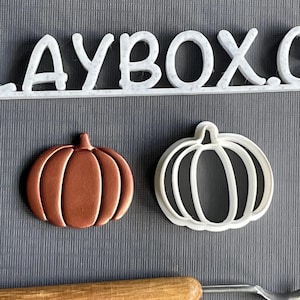 Pumpkin Cutter| 3D Printed Polymer Clay Cutter