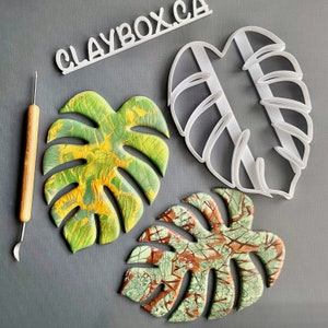 Monstera Leaf Clay Cutters by Craft Smart®
