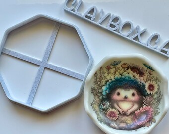 Large Octagon Clay Cutter – For Ring Dishes or Coasters – Polymer Clay Tool