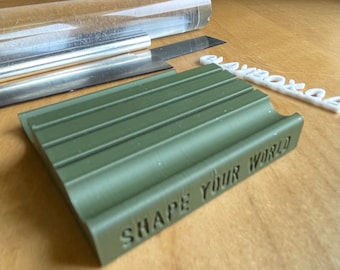 Polymer Clay Blade Holder – Tool Organizer for Roller, Blades & Knife