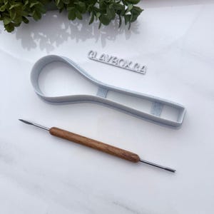 Spoon Cutter – 3D Printed Clay Tool for Pottery