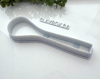 Spoon Cutter – 3D Printed Clay Tool for Pottery