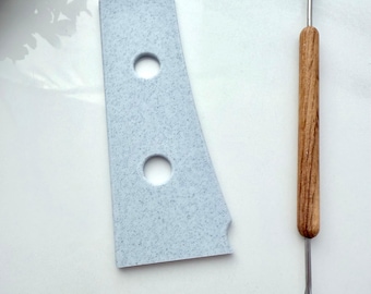 Pottery Mug Rib Tool – 3D Printed Clay Shaping Rib
