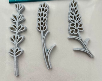 Stempel mit Lavendelblüten