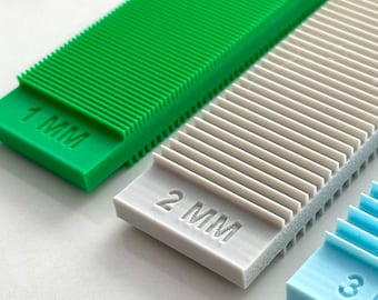 Marcadores de bastón, guías de espesor de arcilla polimérica - doble cara