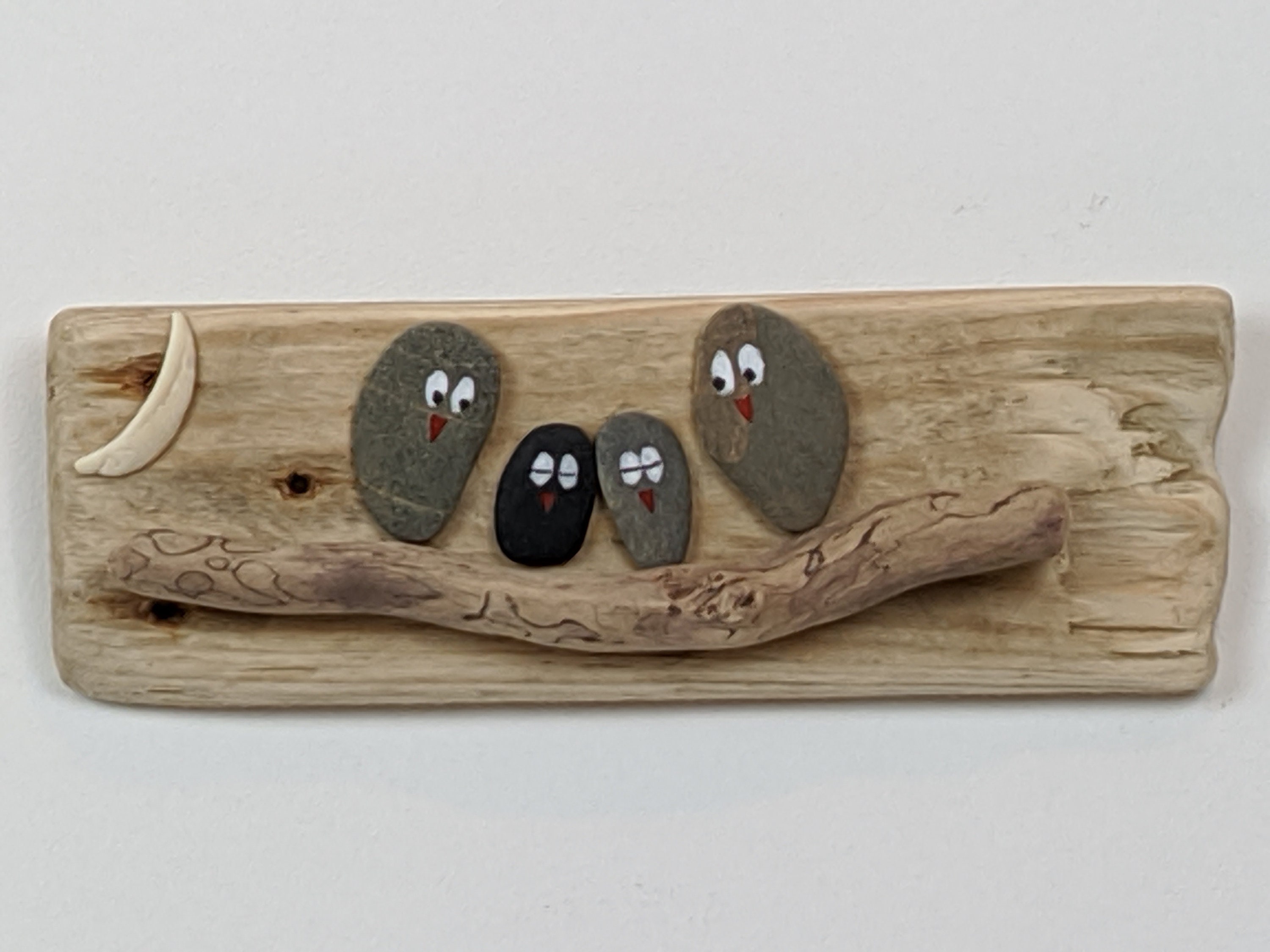 Décoration Murale Bois & Galets