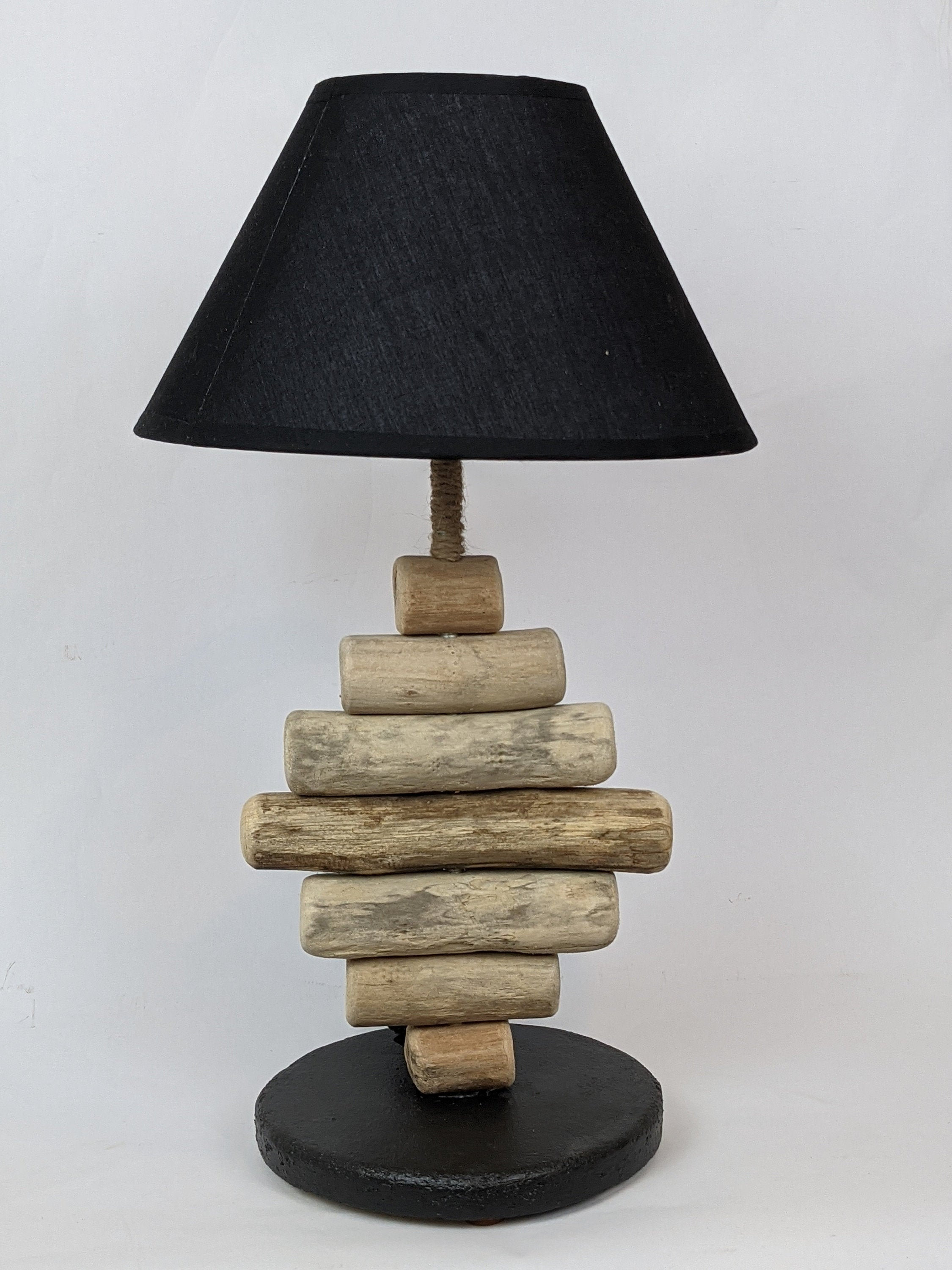 Lampe Design en Bois Flotté