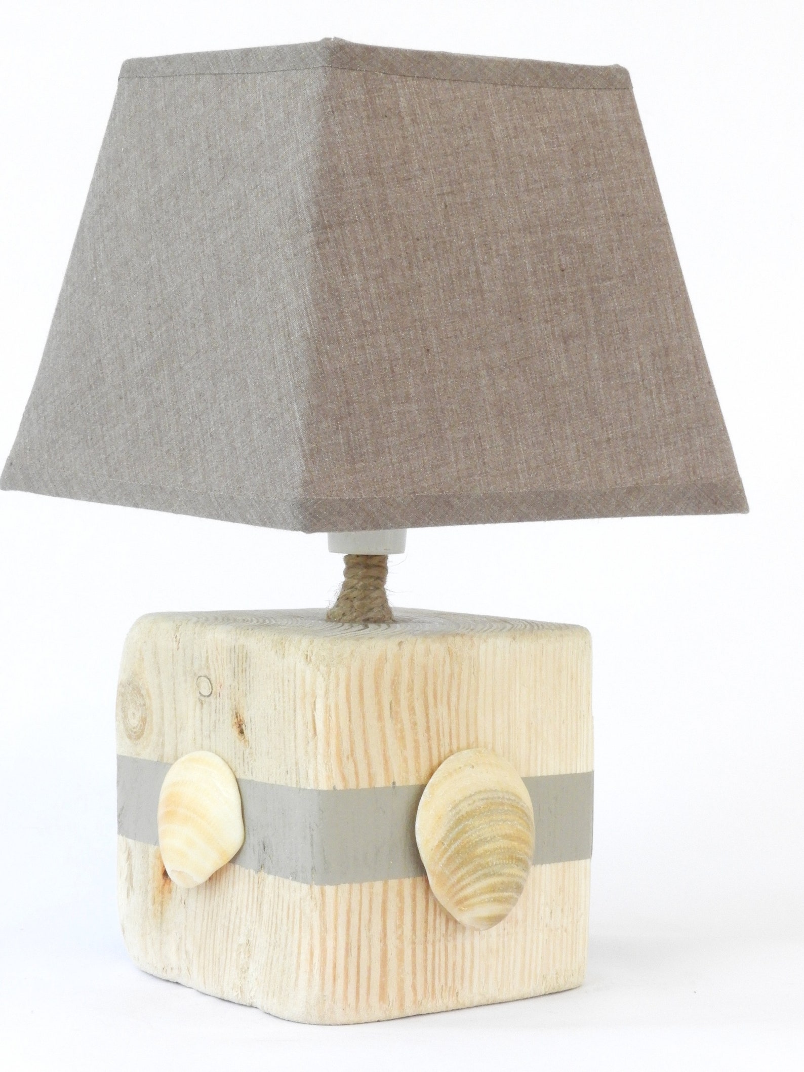 Lampe De Chevet Bois Flotte Lampe de chevet en bois flotté | Etsy