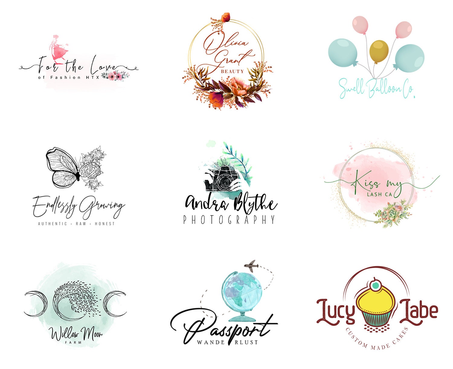 I will create logo design Custom Logo design Logo Design | Etsy