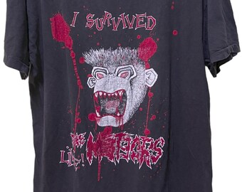 Vintage THE METEORS 110% PSYCHOBILLY T-shirt - Etsy