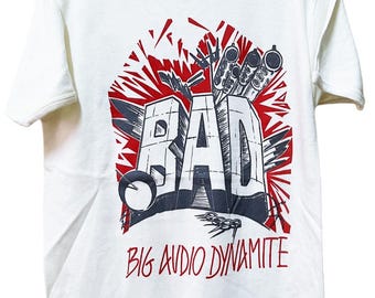 Vintage 80's Big Audio Dynamite Public Image Limited PIL Tour T