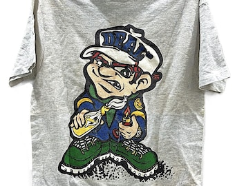Vintage 1991 NEW DEAL SKATEBOARD Andy Howell T Shirt Thrasher
