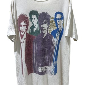 Vintage 80s 1985 THE STYLE COUNCIL Punk Rock Tour Concert T Shirt